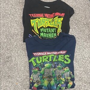 Target Black and Blue TMNT Short Sleeve Tees